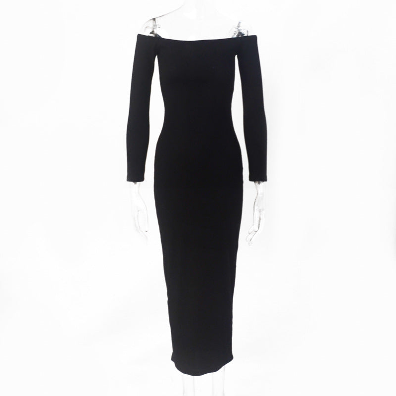 Sexy Off The Shoulder Backless Long Dresses