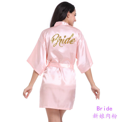 Women Wedding Bride Summer Night Gown