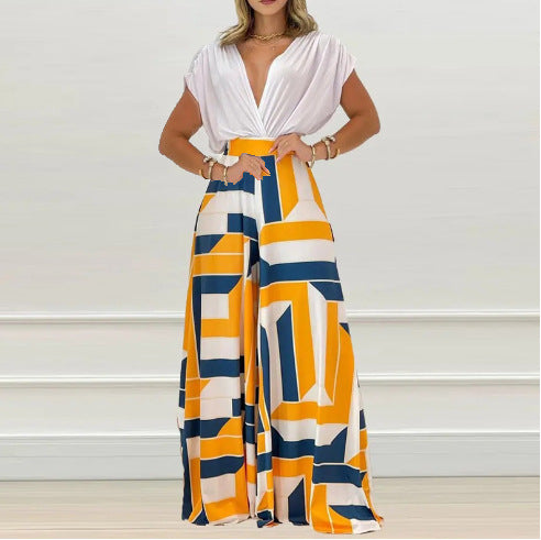 Casual Summer Wide Legs Pants Outfits for Women