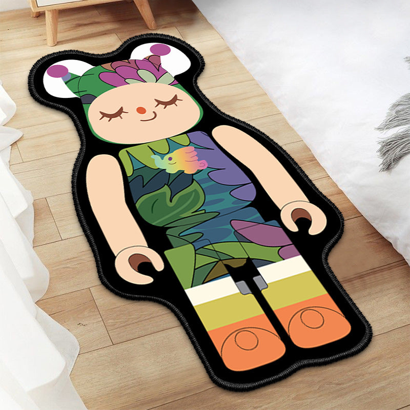 Creative Gloomy Bear Design Living Room Mats