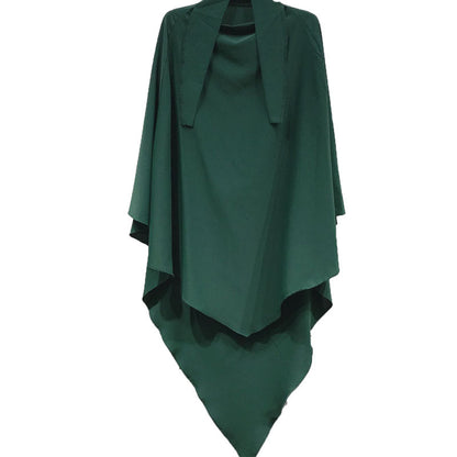 Women Plus Sizes Dresses with Scarf
