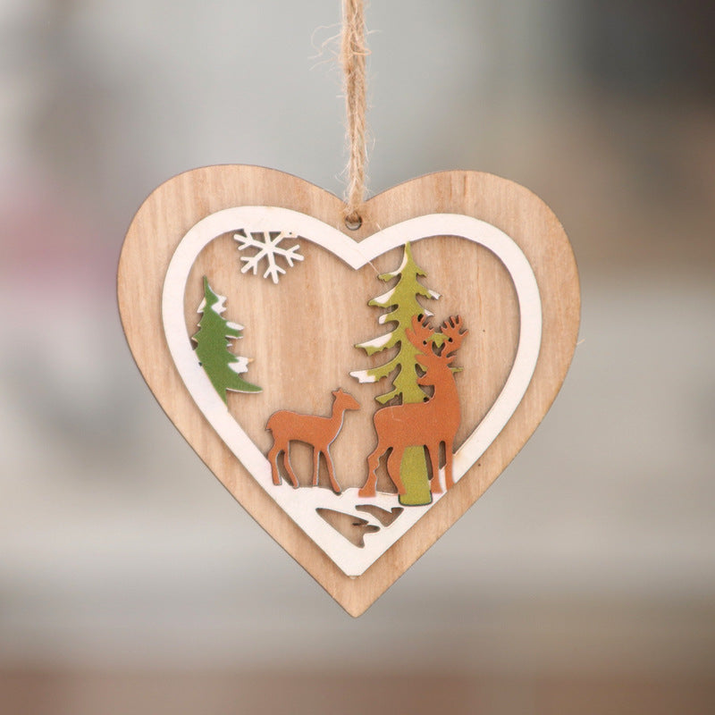 Merry Chritmas Wodden Widget for Decoration