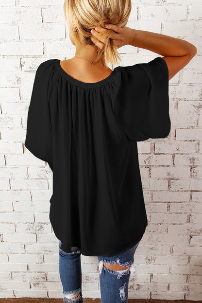 Leisure Summer Chiffon Women Short Sleeves T Shirts