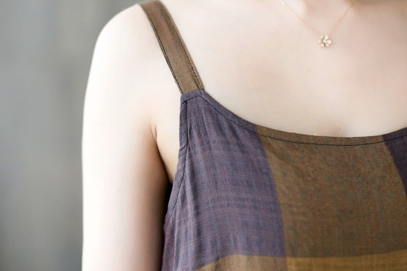 Vintage Sleeveless Plus Sizes Dresses
