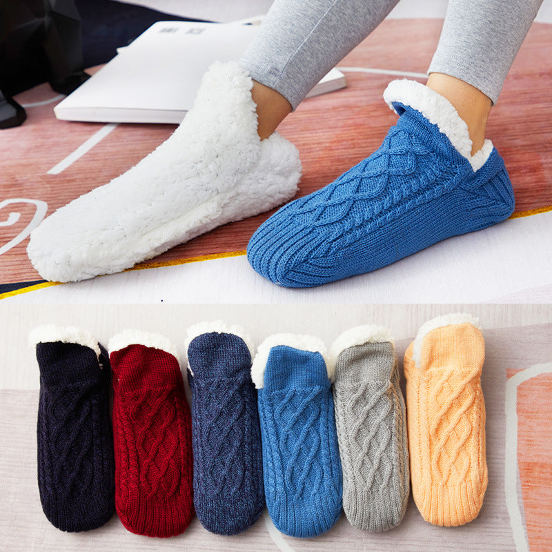 Warm Thicken Fleece Homewear Socks for Men&Women