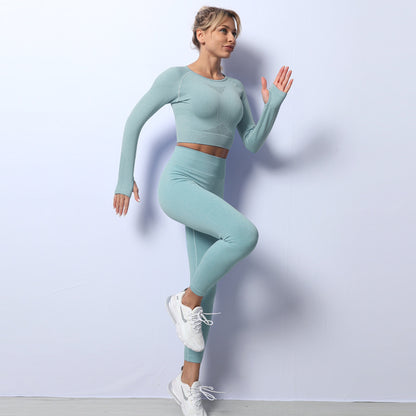 Sexy Sports Long Sleeves Yoga Suits