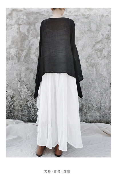 Designed Summer Cozy Linen Tops for Women