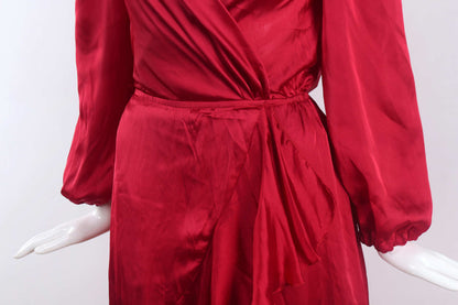Wine Red Summer Long Beach Holiday Dresses