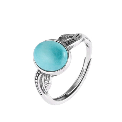 Antique Hollow Out Sterling Silver Rings for Women