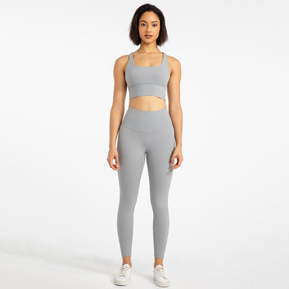 Sexy Women Outdoor Running Yoga Sets for Exercising