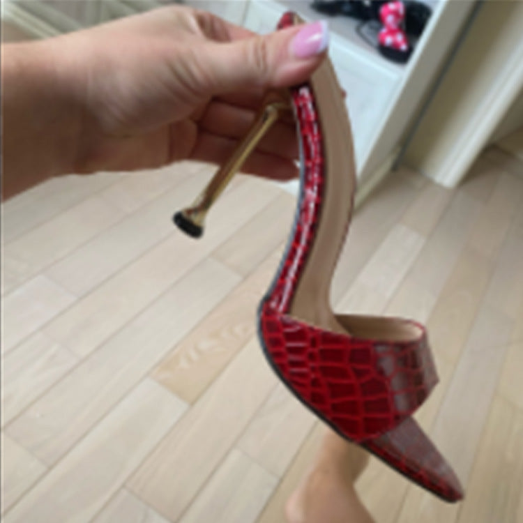 Women Plus Sizes  Pump Toes Stiletto Slippers