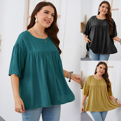 Fashion Plus Sizes Women Blouses