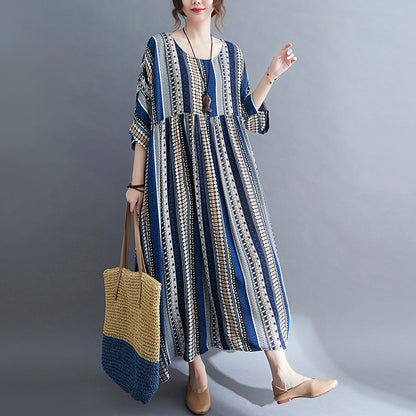 Women Loose Plus Sizes Long Dresses