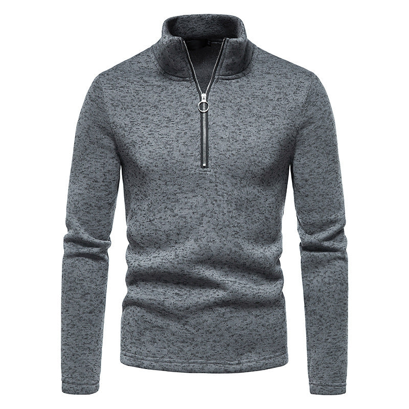 Turtleneck Zipper Men's Sweaters