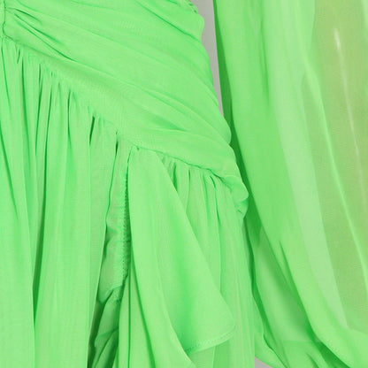 Designed Sexy Summer Holiday Green Long Dresses