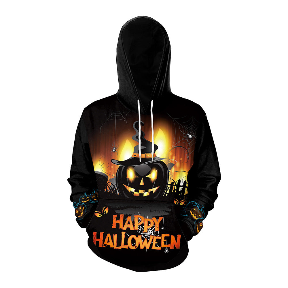 Hip Hop Style Women Plus Sizes Hoodies for Halloween
