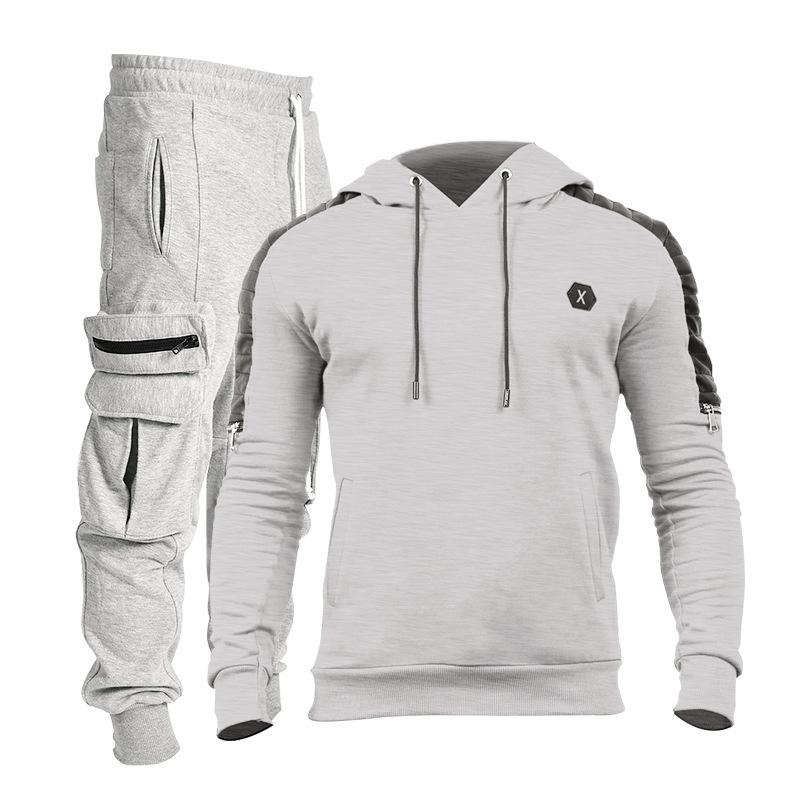 Winter Warm Fashion Leisure Long Sleeves Suits for Men-STYLEGOING