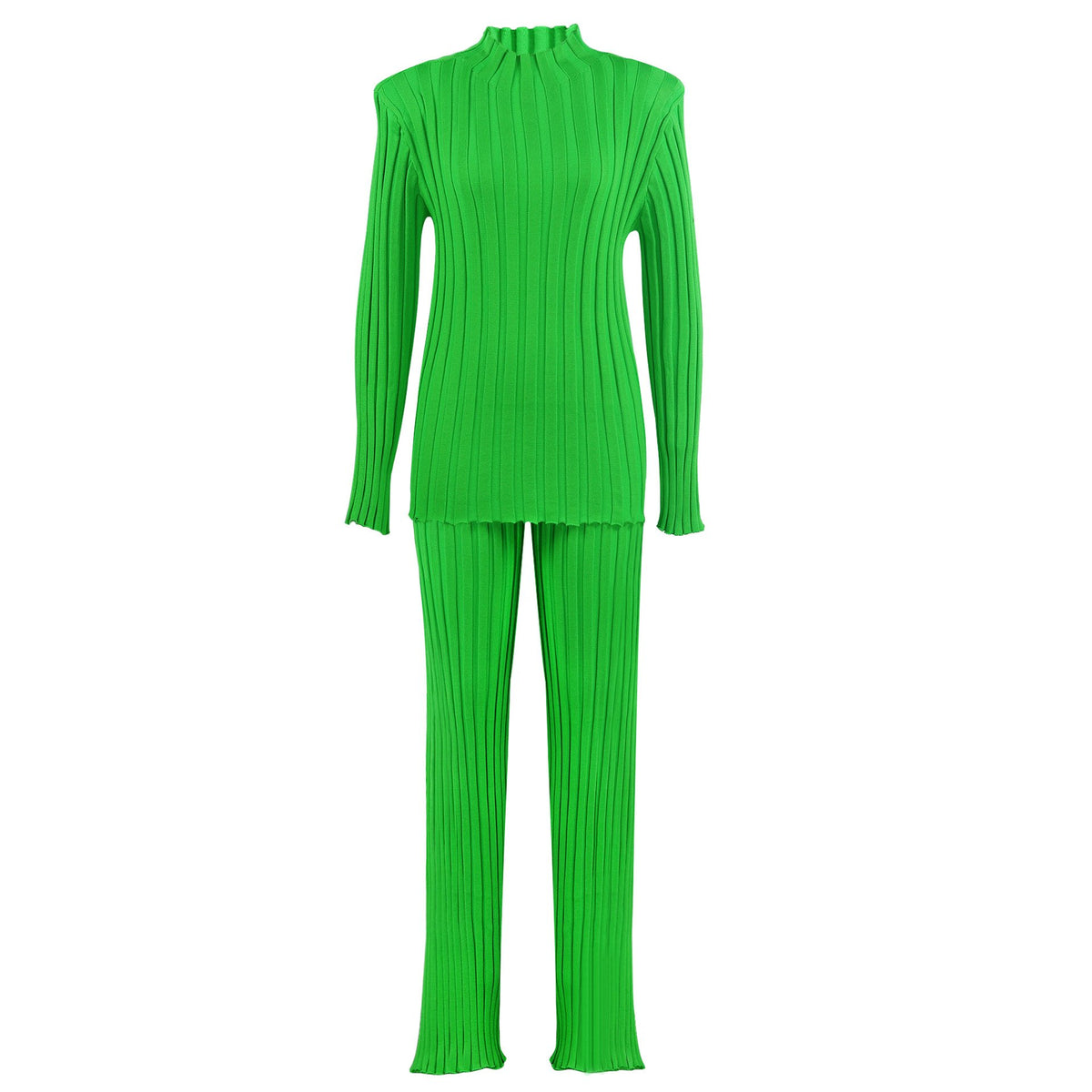 Leisure Women Knitting Two Pieces Sweater Suits