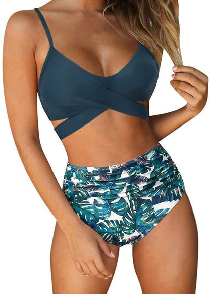 Sexy Women High Waist Summer Beach Bikini-STYLEGOING