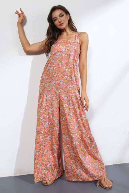 Casual High Waist Women Wide Legs Jumpsuits