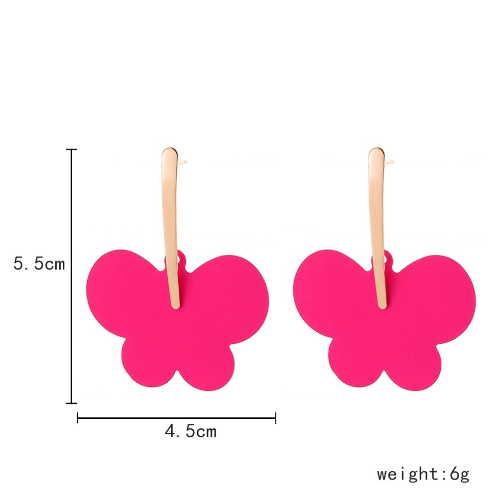 Fashion Geometry Design Women Drop Earrings
