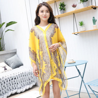 Summer Chiffon Women Cape Covers