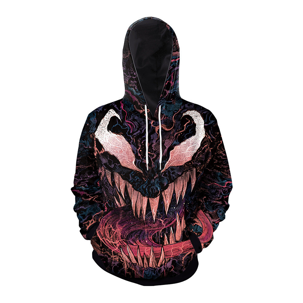 Hip Hop Style Women Plus Sizes Hoodies for Halloween