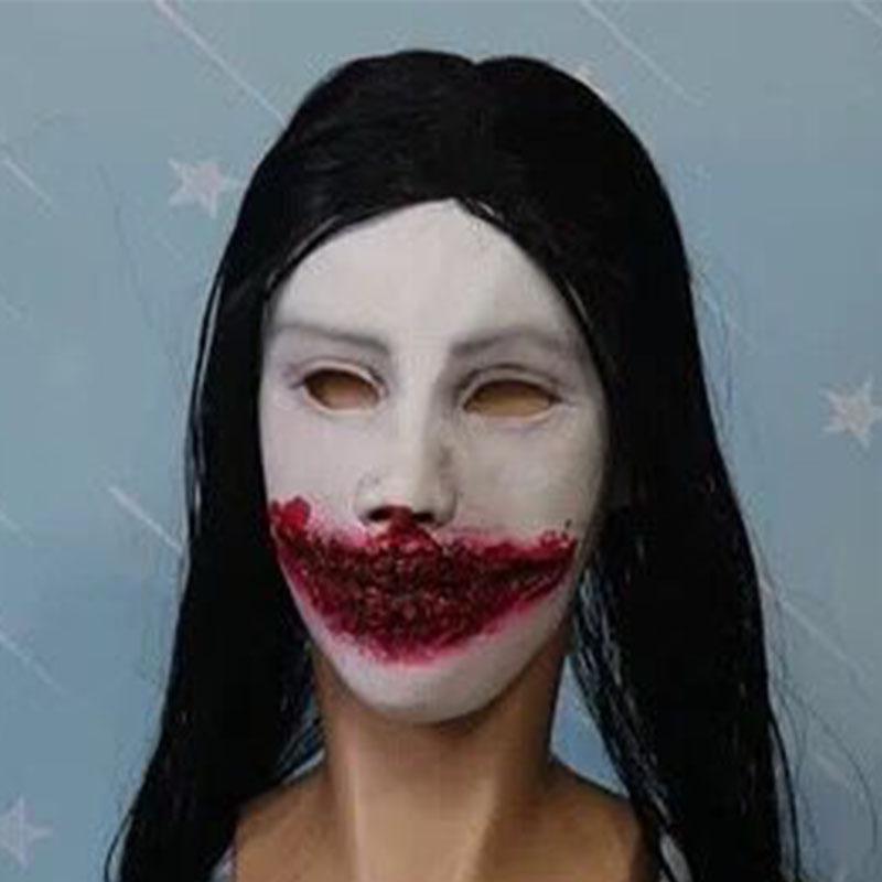 Halloween Horrible Room Escape Wigs&Mask Murder-STYLEGOING