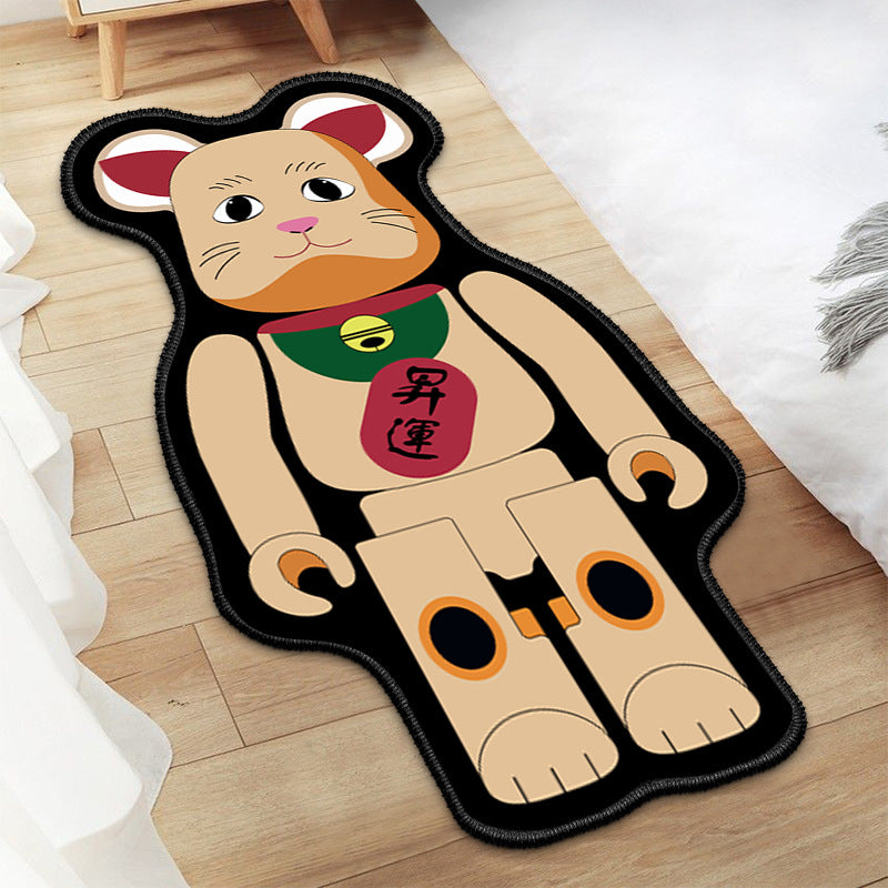 Creative Gloomy Bear Design Living Room Mats