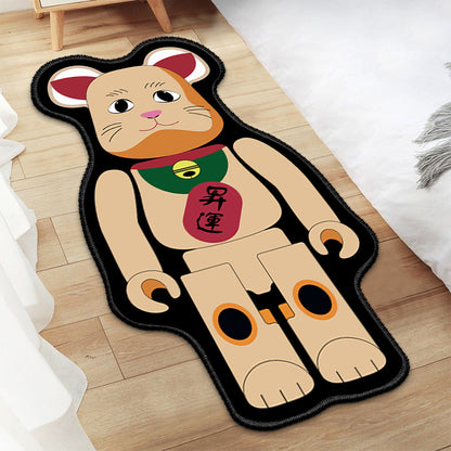 Creative Gloomy Bear Design Living Room Mats