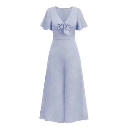 Casual Summer Short Sleeves Women Jumpsuits