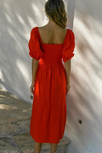 Casual Summer Off The Shoulder Dresses-STYLEGOING
