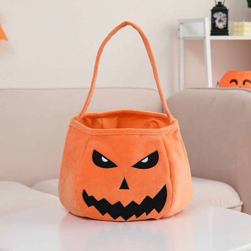 Halloween Pumpkin Candy Handle Bags/Basket