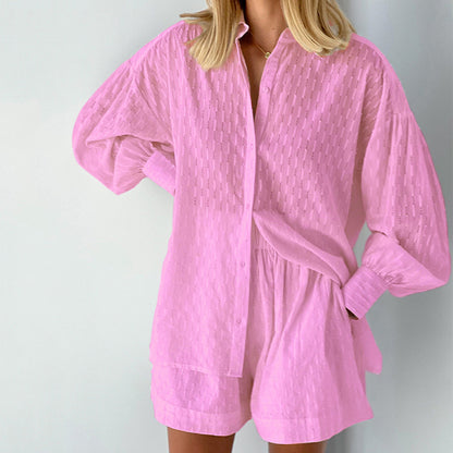 Casual Designed Shirts & Shorts Summer Outfits
