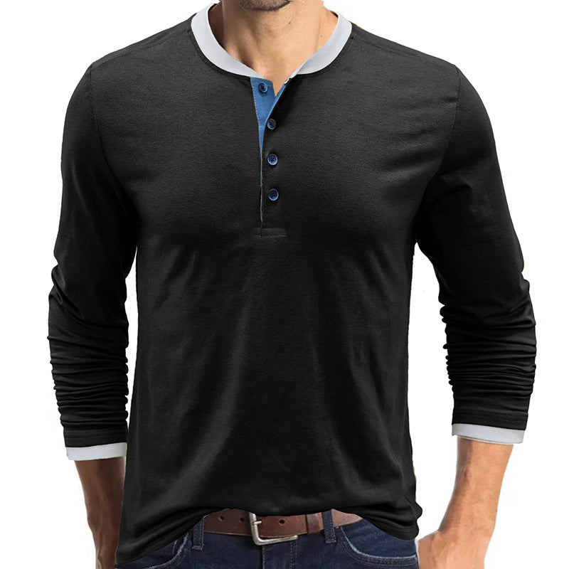 Leisure Fall  Long Sleeves T Shirts for Men