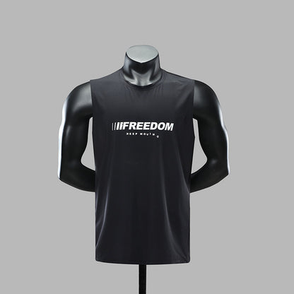 Sports Quick Drying Men Sleeveless T Shirts