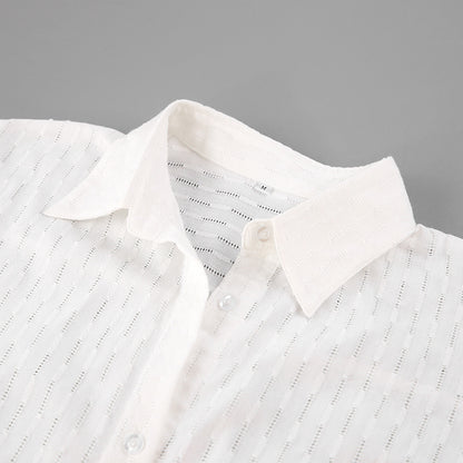 Casual Designed Shirts & Shorts Summer Outfits