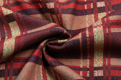 Plaid Winter Hoodies Jacket Outerwear for Men