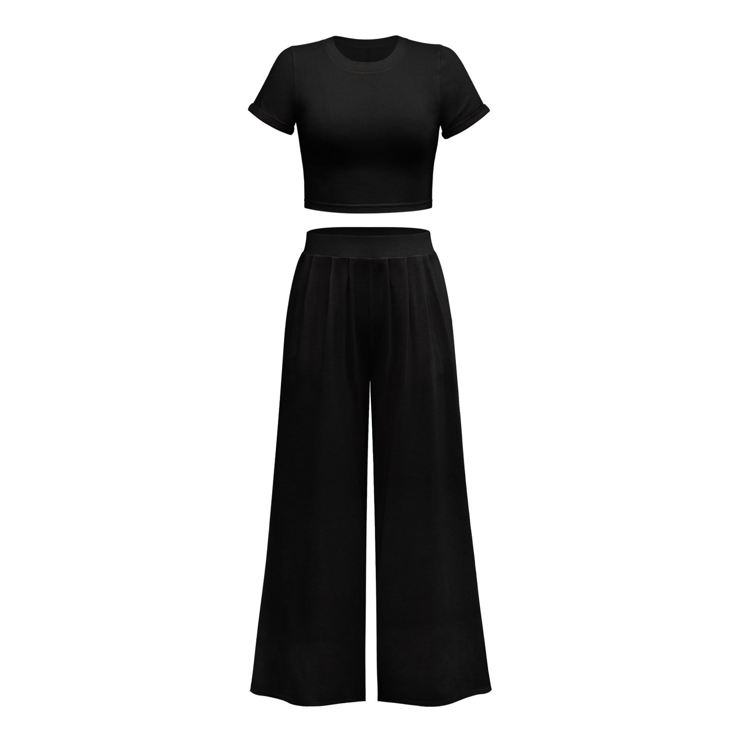 Sexy Summer Short T Shirts and Casual Pants Sets