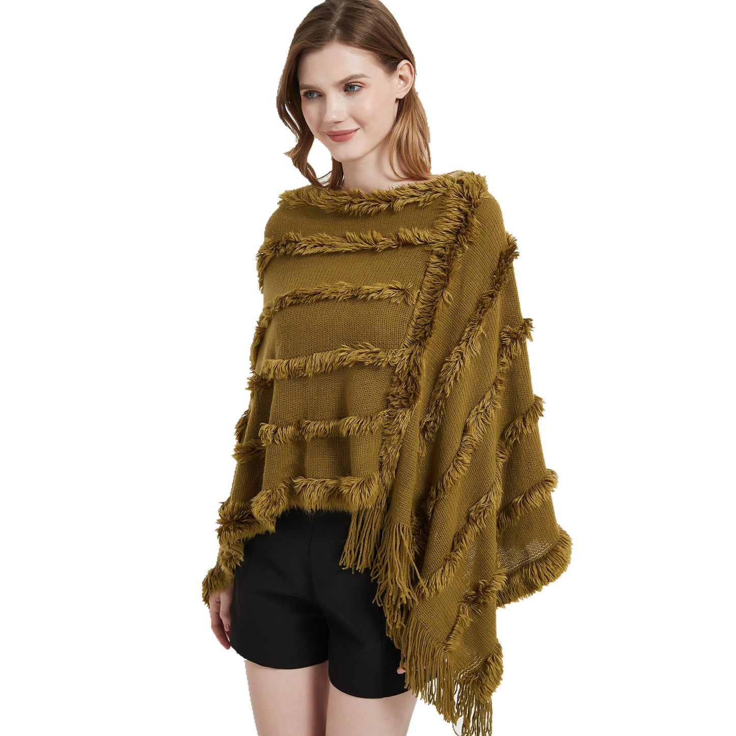 Fashion Knitting Women Capes