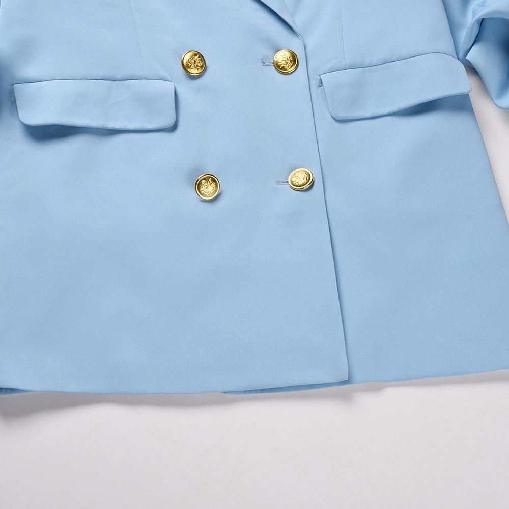 Classy Fashion Button Design Blazers-STYLEGOING
