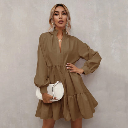 Casual Long Sleeves Daily Dresses