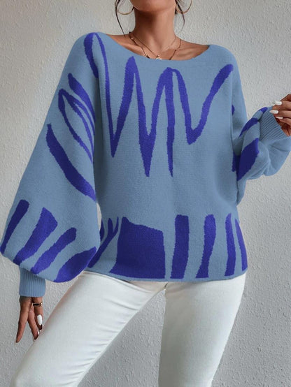 Designed Women Loose Knitted Sweaters
