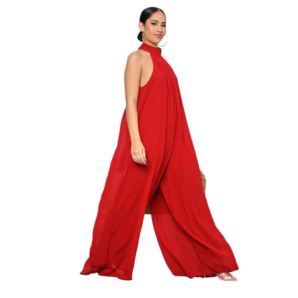 Casual Chiffon Loose Jumpsuits for Women