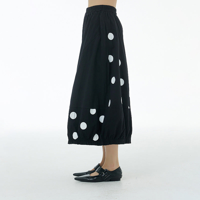 Designed Summer Plus Sizes Wide Legs Pants