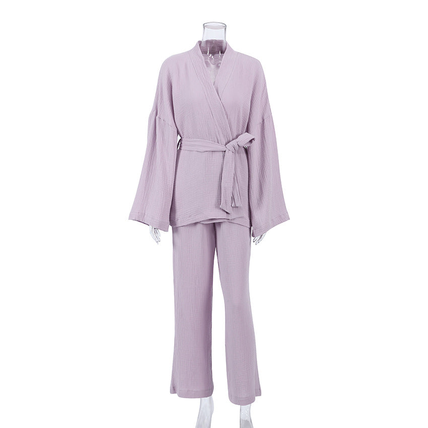 Women Casual Long Sleeves Home Wear Suits