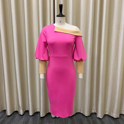 Sexy Office Lady Plus Sizes Dresses