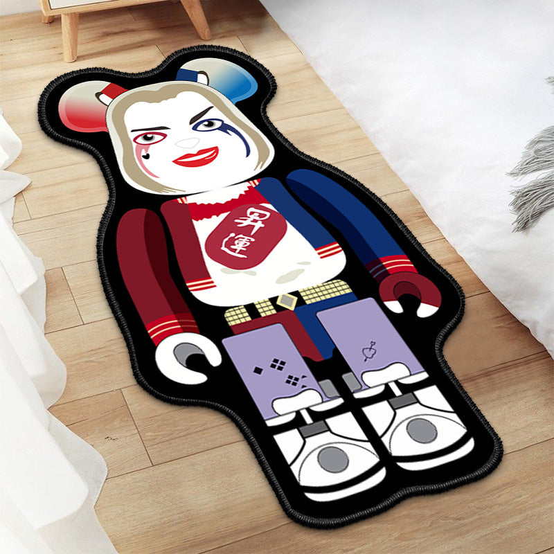 Creative Gloomy Bear Design Living Room Mats