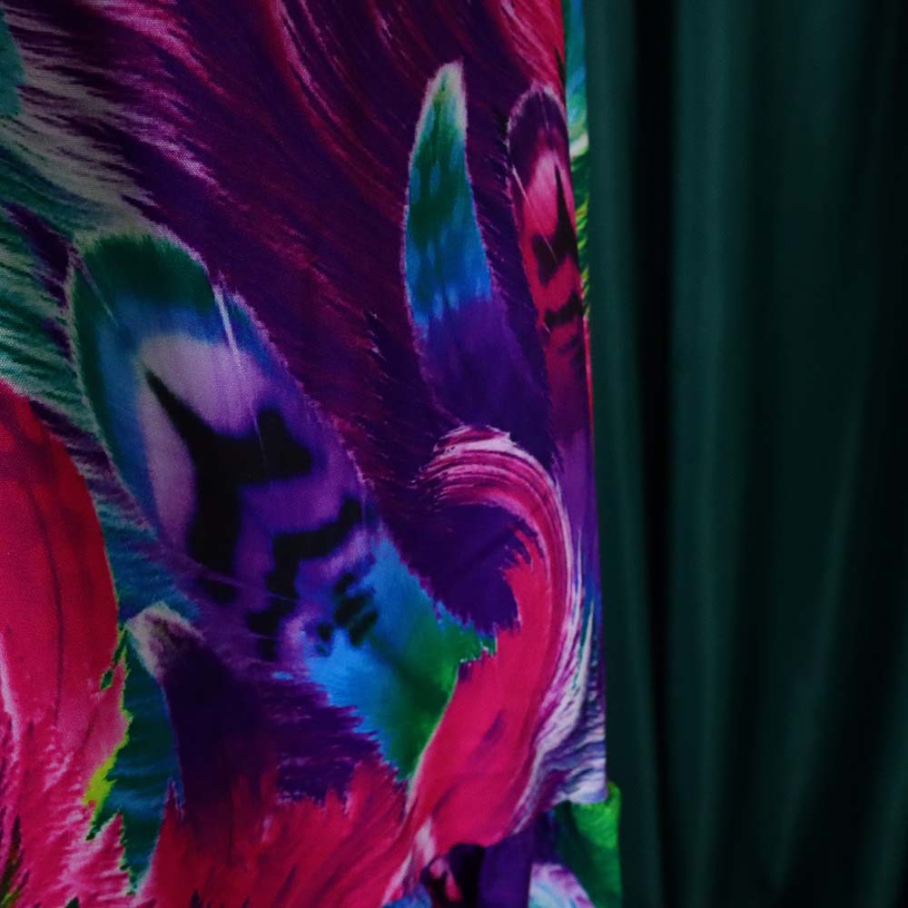 Sexy Floral Print Summer Long Holiday Dresses