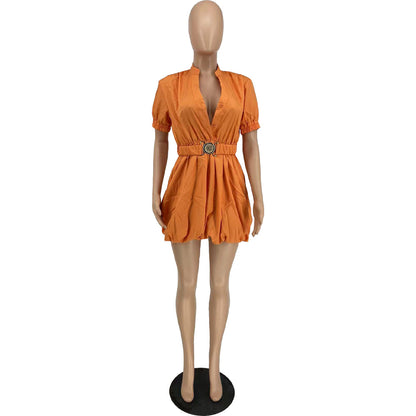Sexy Bandage Women Mini Dresses